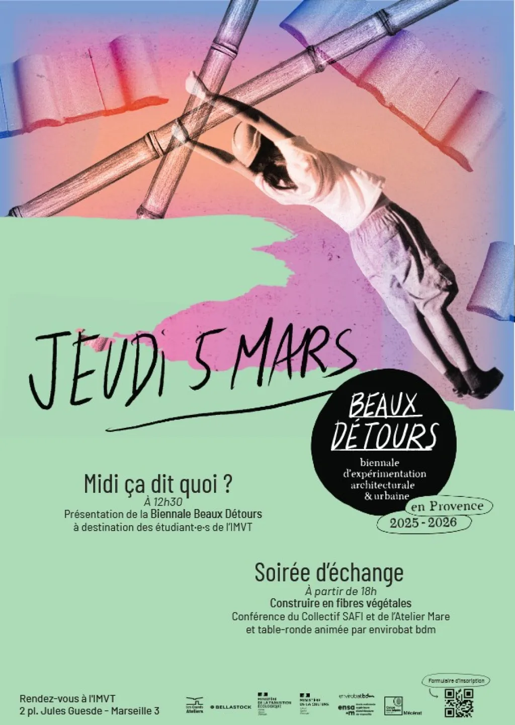 Affiche lancement biennale beaux détours