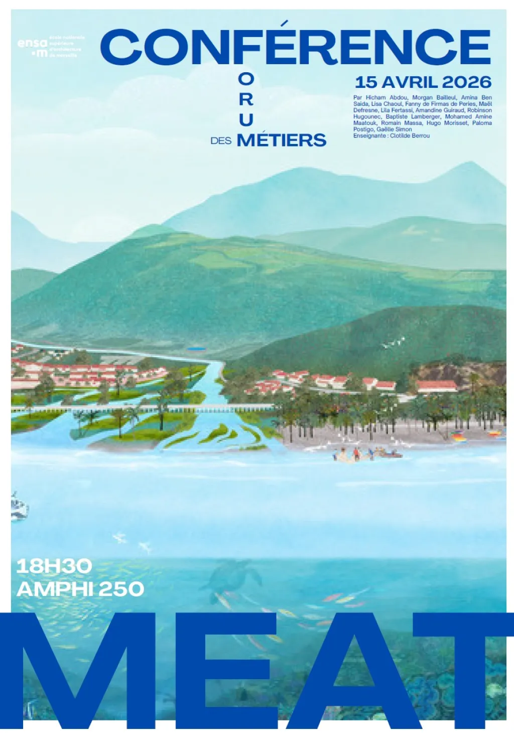 Affiche conférence MEAT