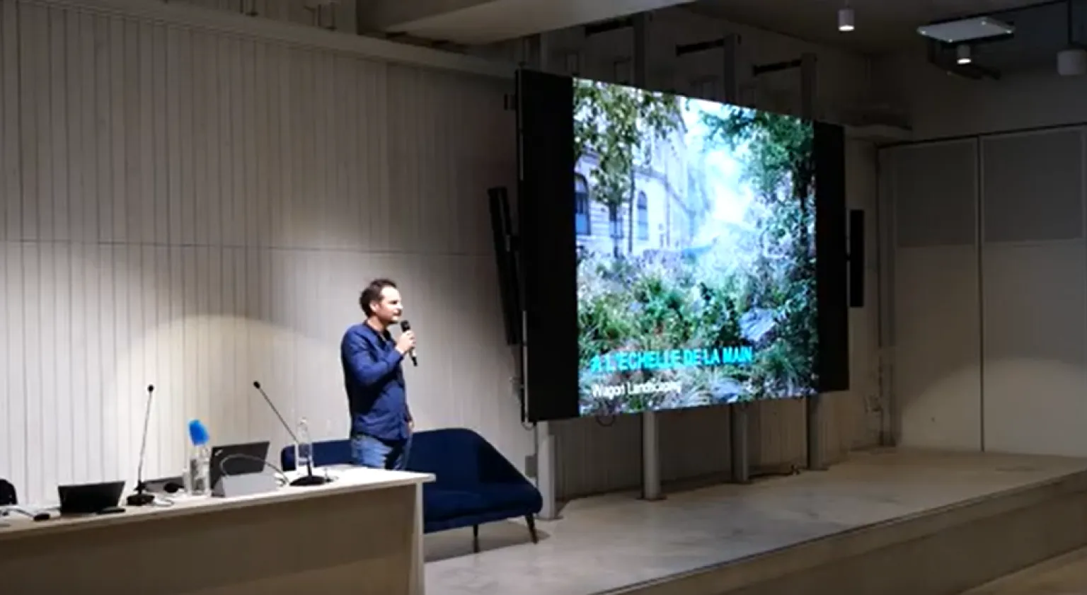 Conférence "A l'échelle de la main" par Mathieu Gontier - Wagon Landscaping