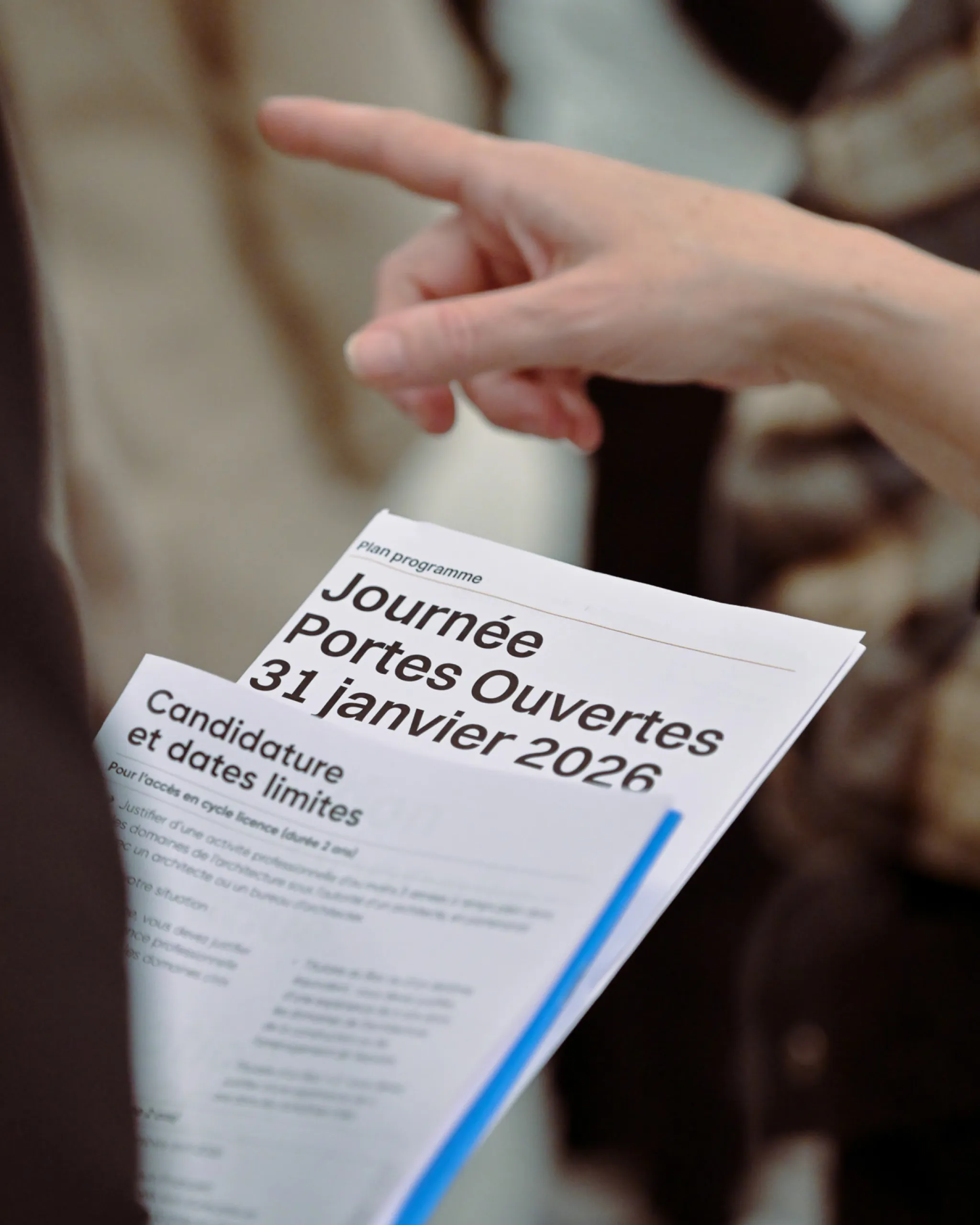flyer des journées portes ouvertes 2026