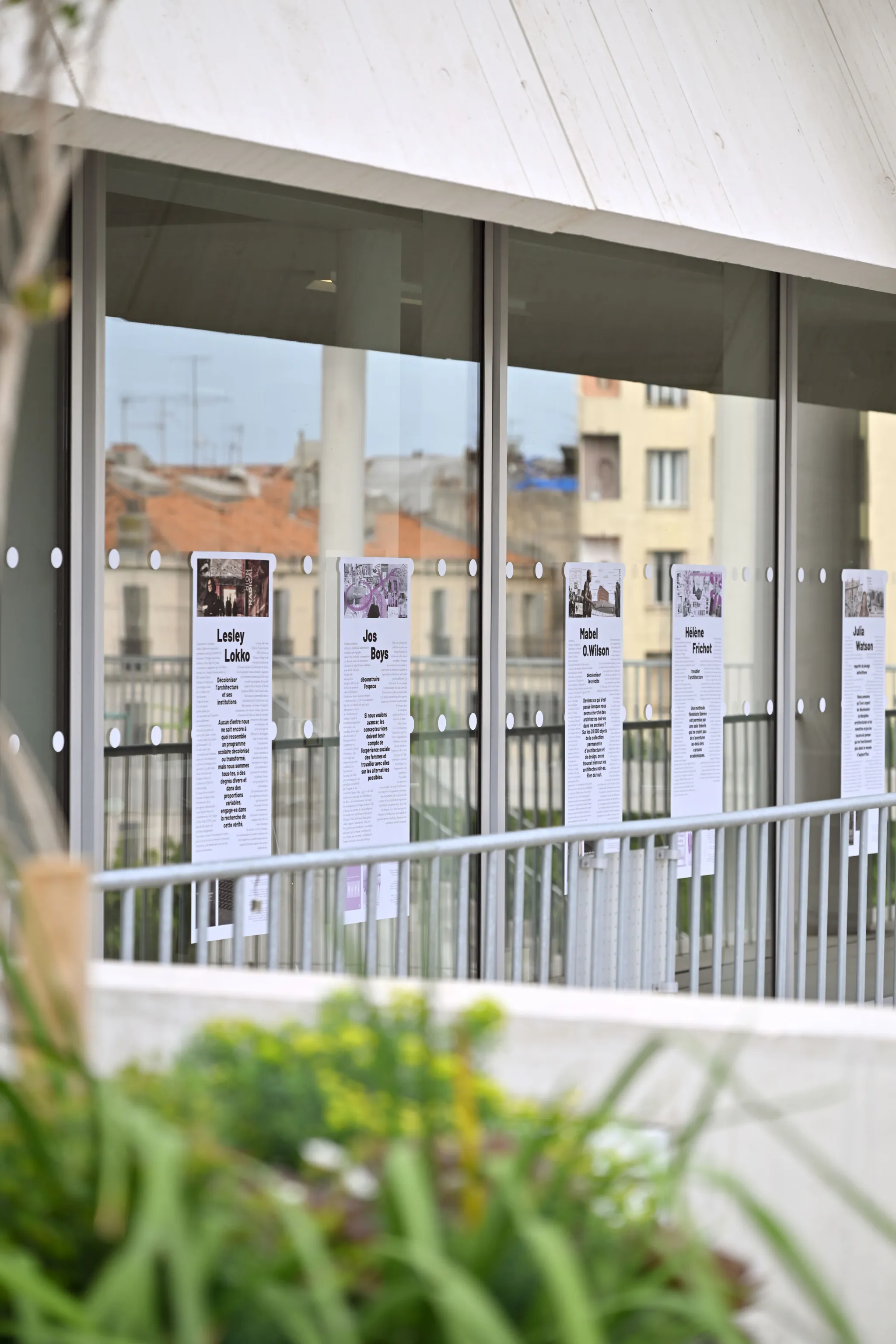 Panneaux expo reclaim