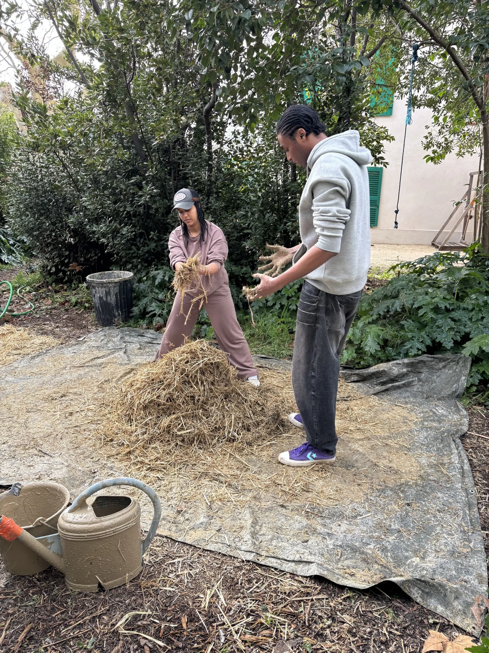 Découverte terre crue de construction