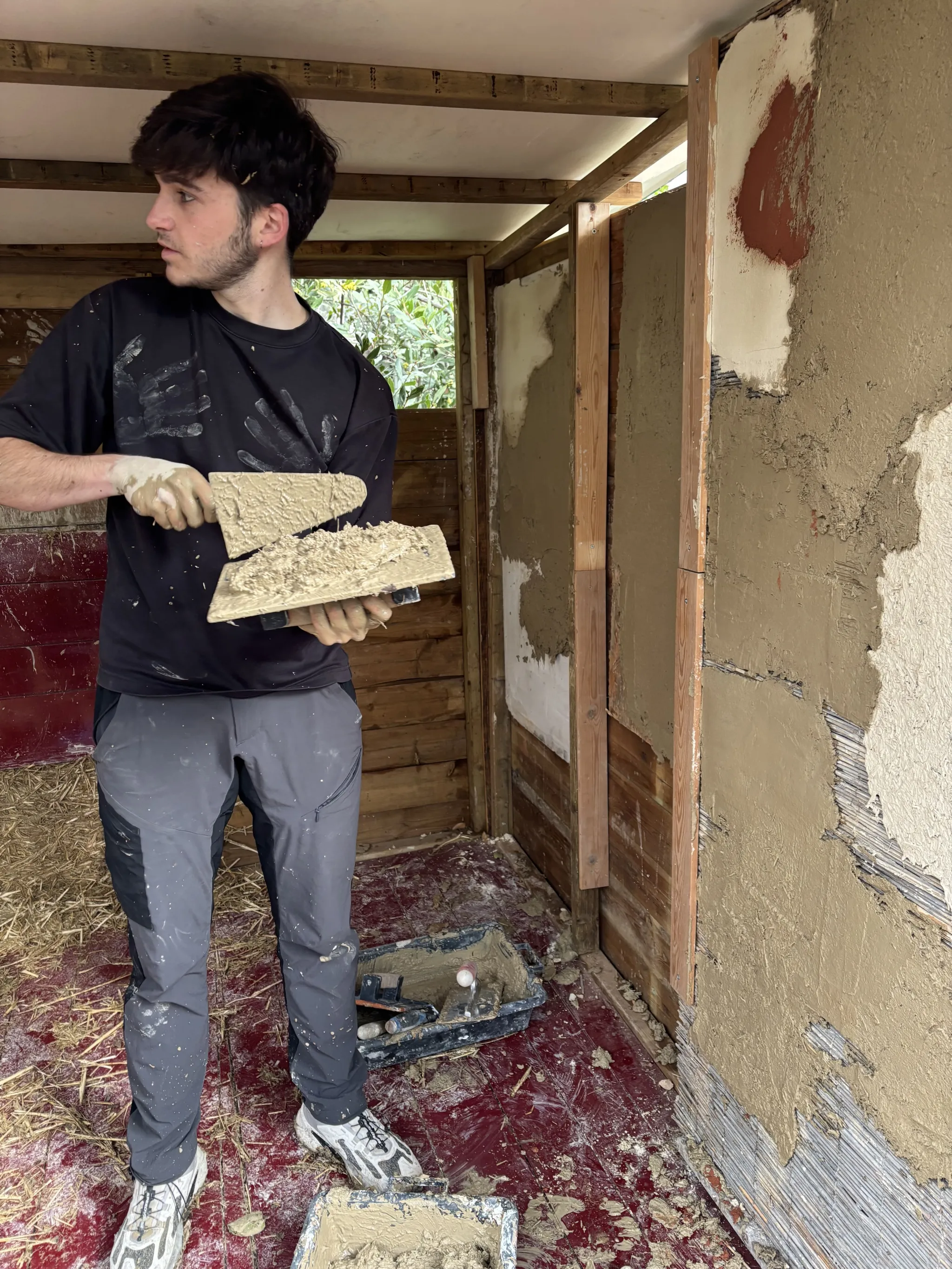 Découverte terre crue de construction