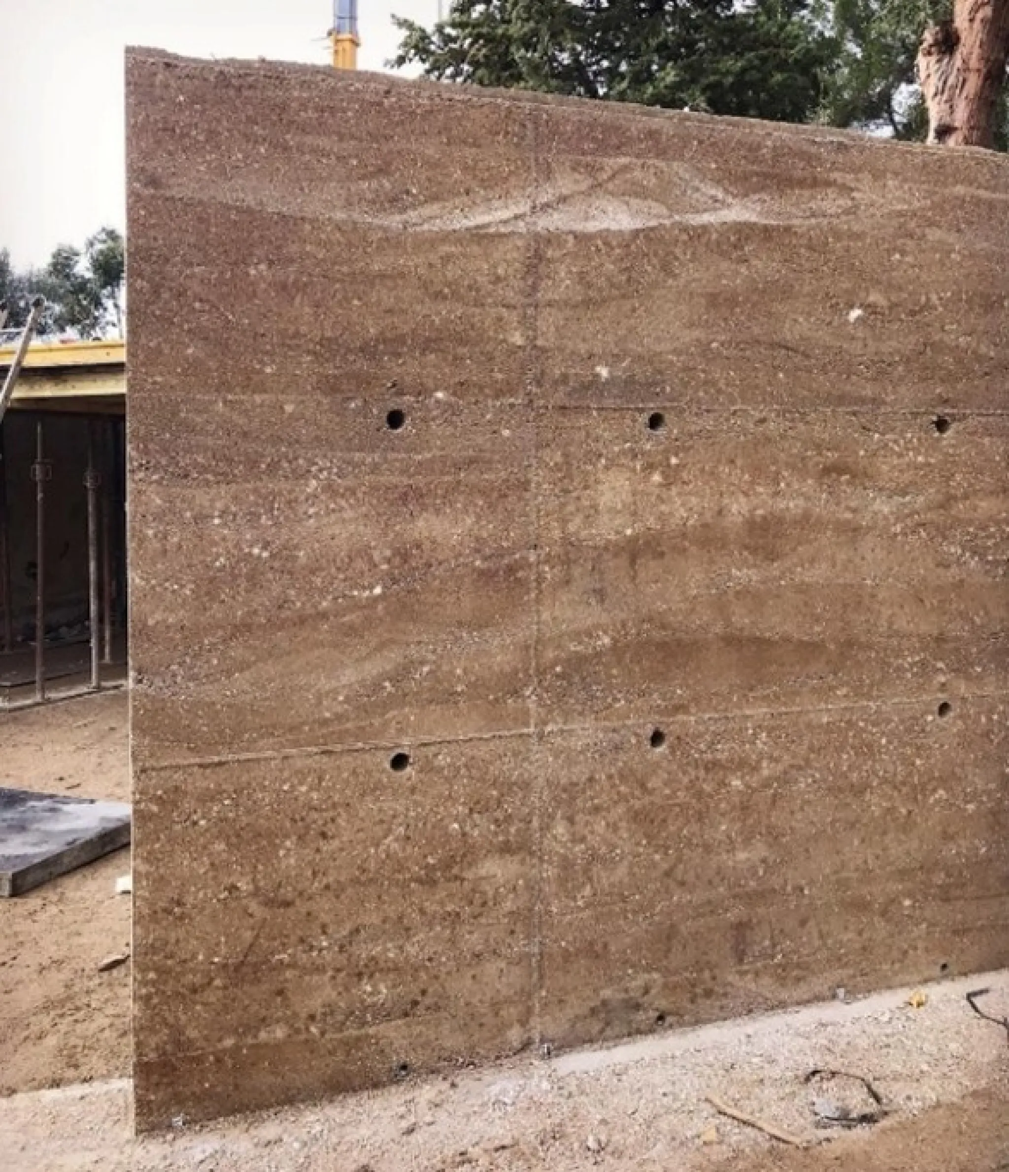 Béton de terre, Orma architectes                                 