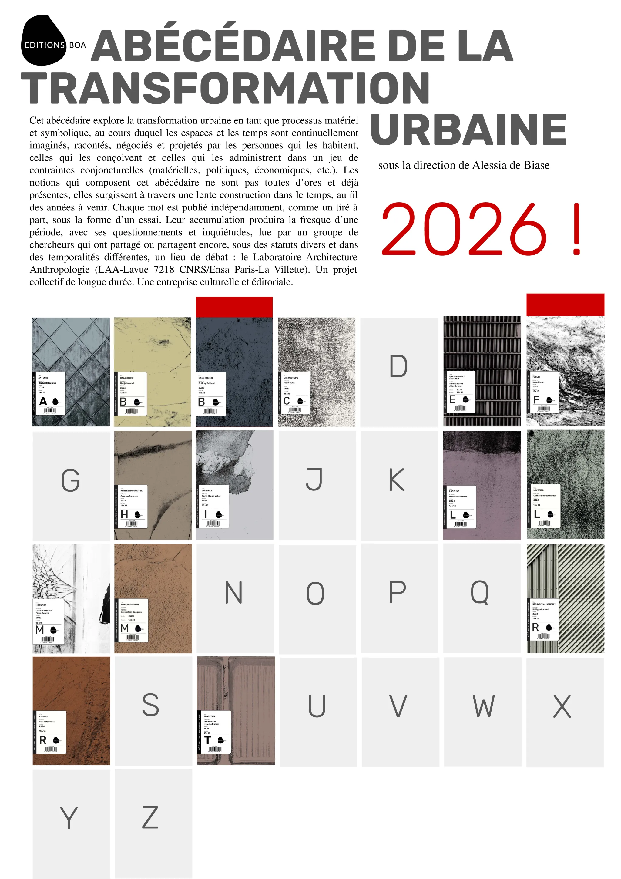 Présentation collection l'abécédaire