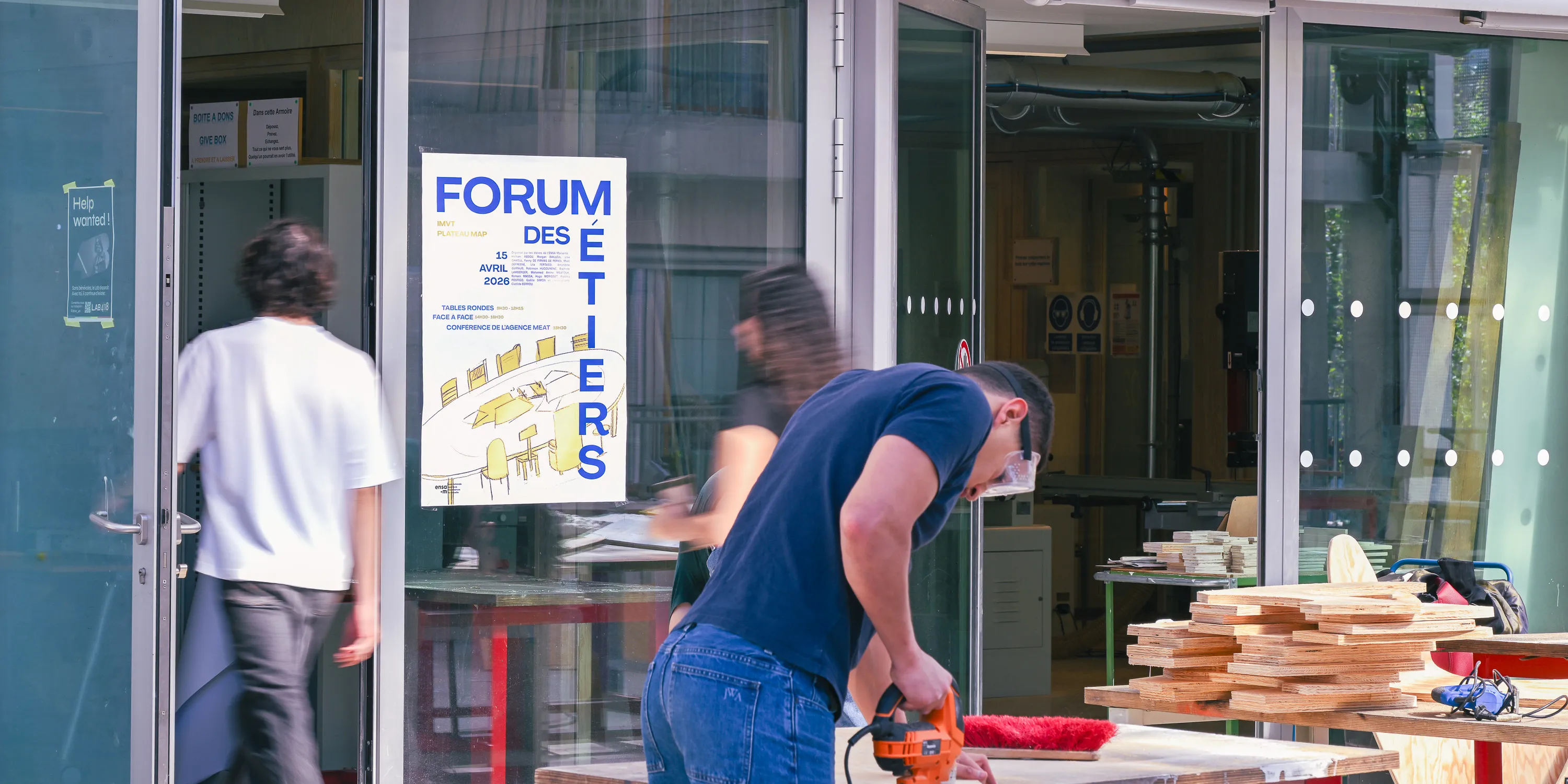 Annonce forum des métiers